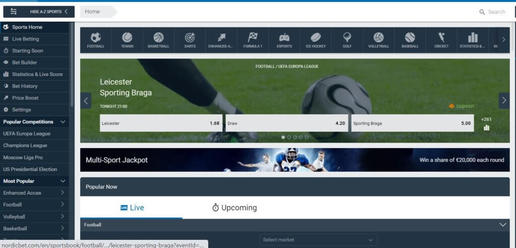 nordicbet-odds